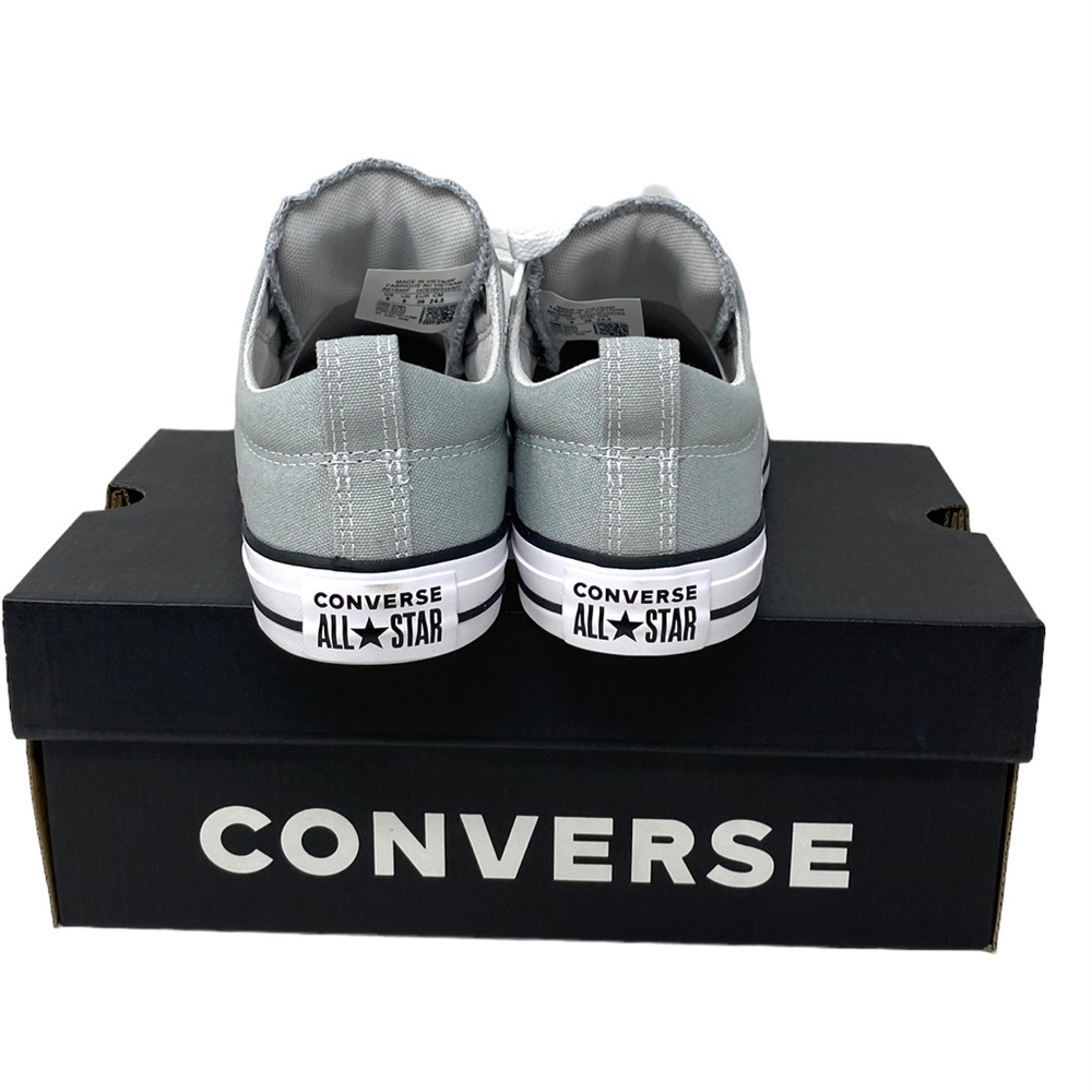 Converse Chuck Taylor Madison Low Top Skate Shoes Canvas Gray Women Size A01690F - Picture 5 of 10